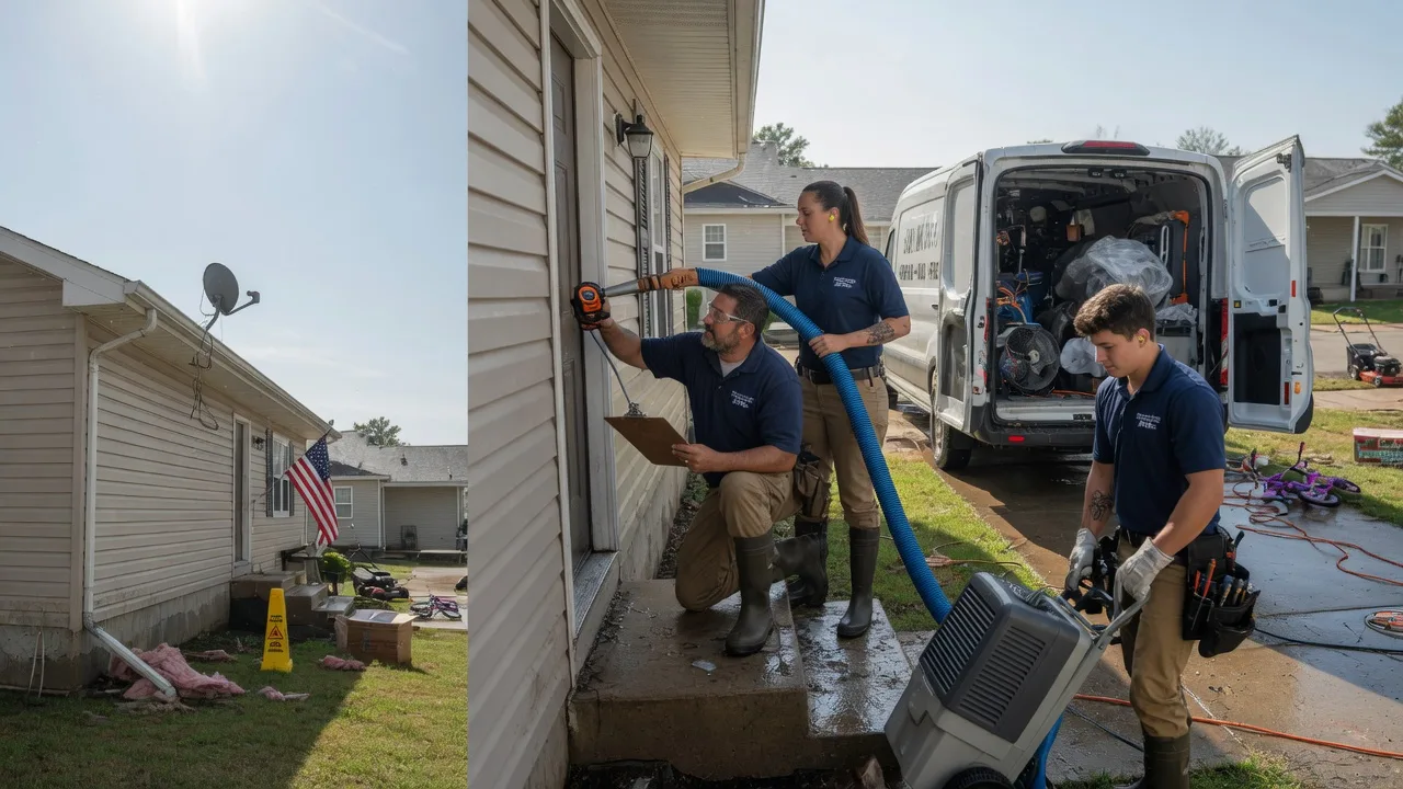 Ceiling Water Damage Restoration in Shepherd, TX near me